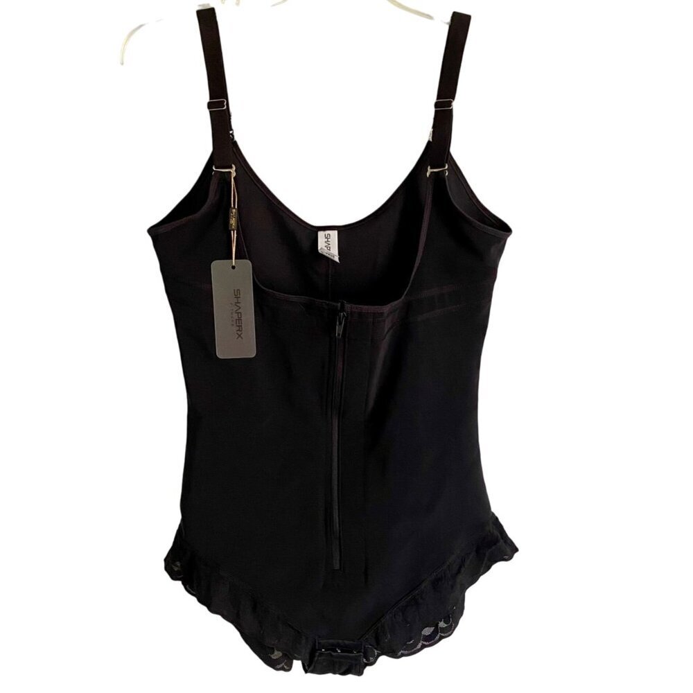 SHAPERX Shapewear Fajas Colombianas Body Shaper Open Bust Bodysuit 2XL NEW
